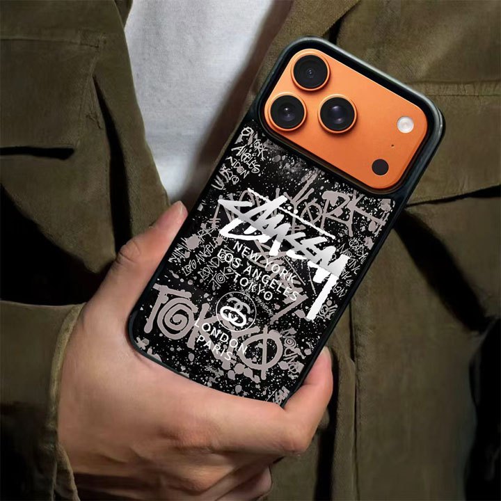 iphoneiphone17プラス stussy 携帯ケース