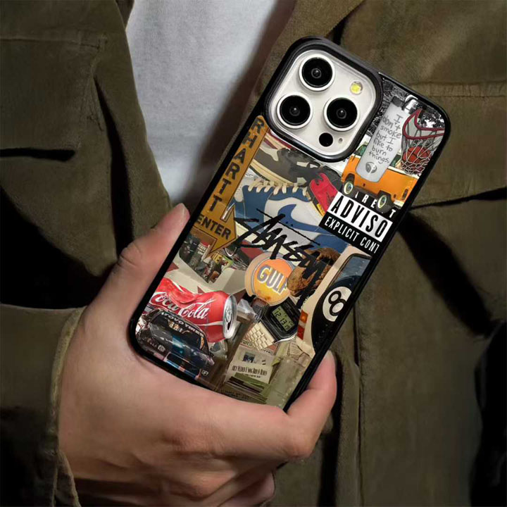 アイフォーン17pro max stussy 携帯ケース
