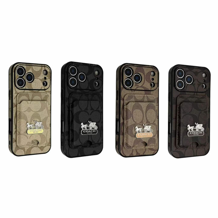 アイフォン 15 plus カバー コーチ風