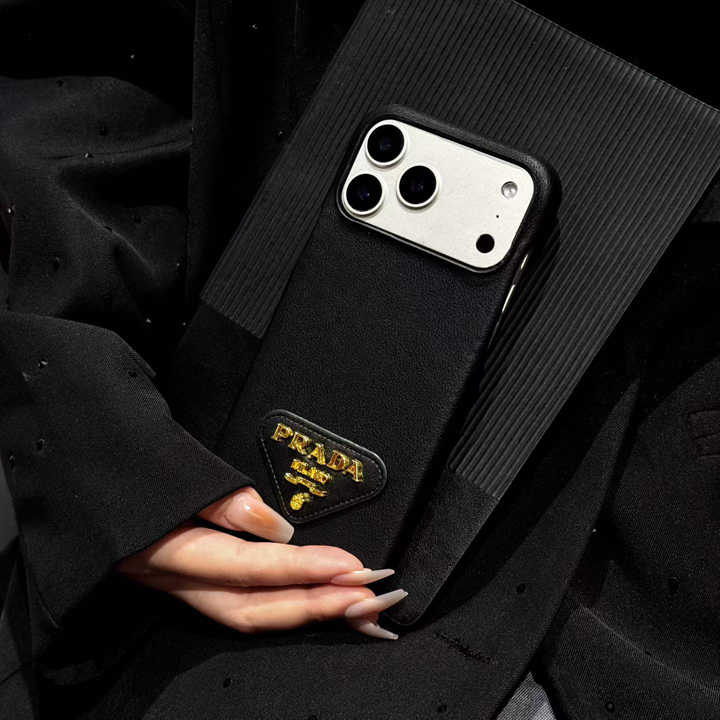 prada風 スマホケース アイフォーン17プラス 