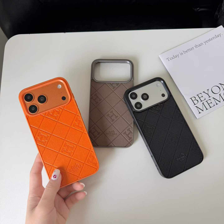 アイフォーンiphone17プラス hermes風 スマホケース