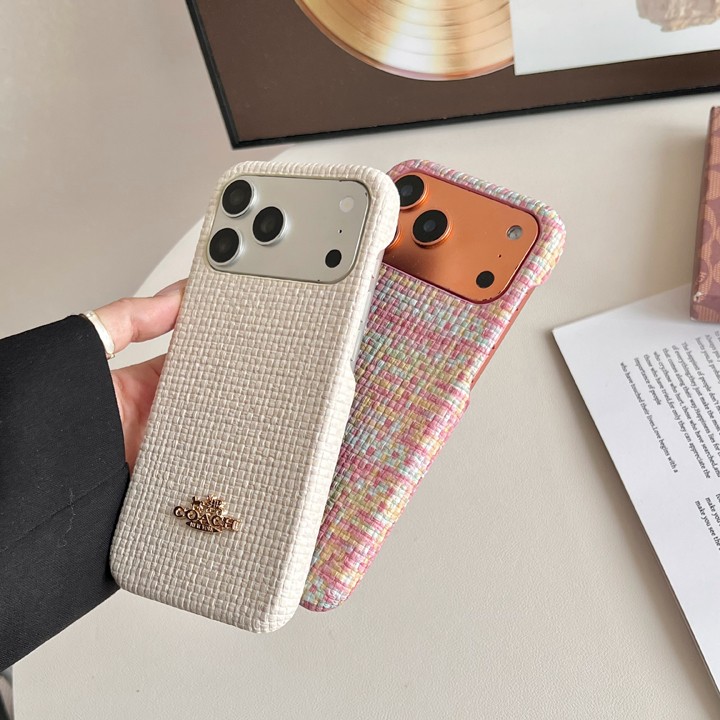 ハイブランド スマホケース アイフォーン17プラス coach風