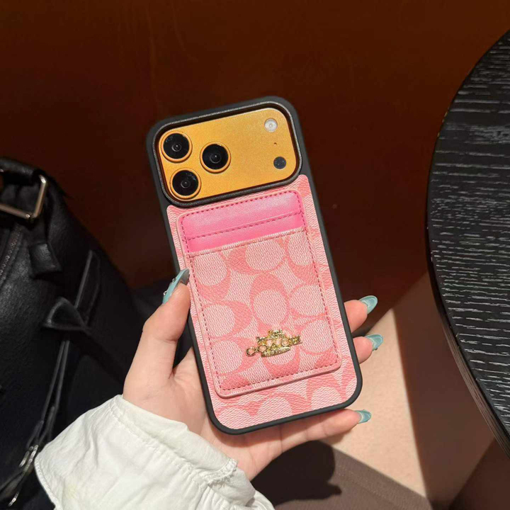 iphoneiphone17 スマホケース coach風