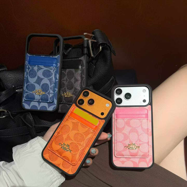 アイフォン17pro coach風 携帯ケース
