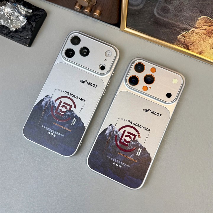 ザ・ノース・フェイス風 携帯ケース アイフォーンiphone17pro 