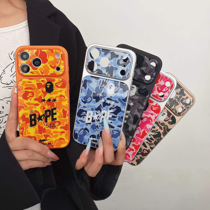 ハイブランド ア・ベイシング・エイプ風 アイフォン18pro max カバー