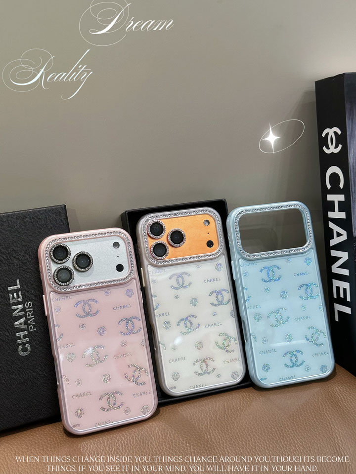 iphone16 携帯ケース chanel風