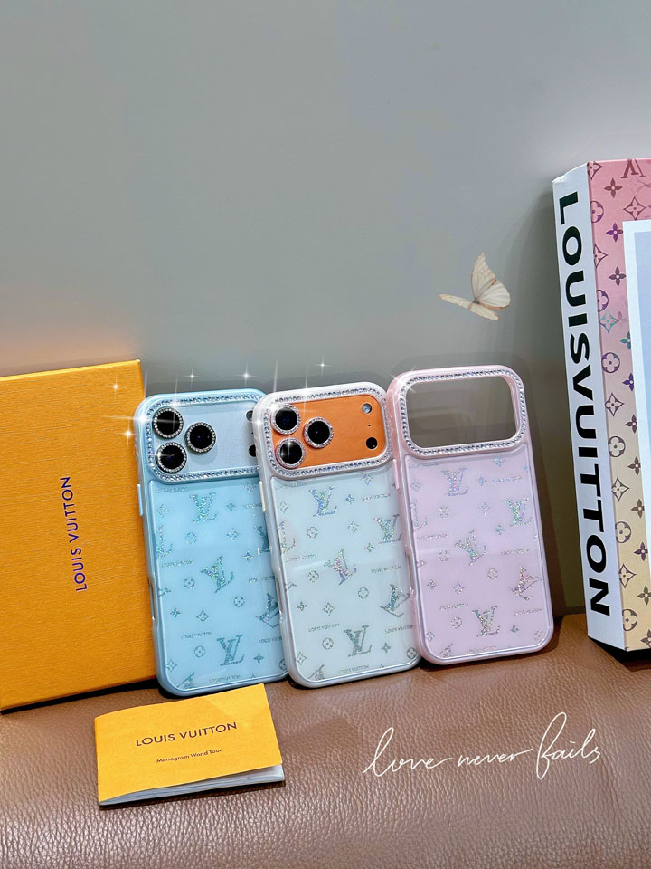 アイフォンiphone17プラス カバー ヴィトン風 