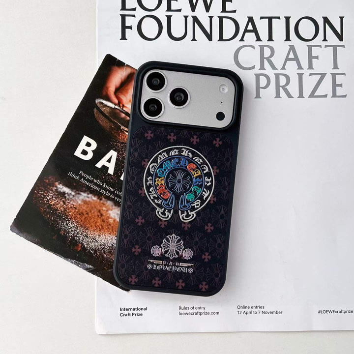 ハイブランド カバー アイホンiphone18pro クロームハーツ chrome hearts