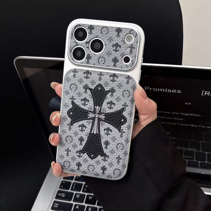 アイフォン18plus クロームハーツ カバー
